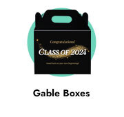 Personalised Gable Boxes For Graduation