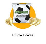 Personalised Pillow Boxes For Sports Teams