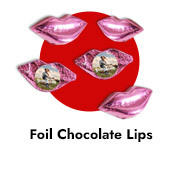 Foil Chocolate Lips