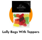 Halloween Lolly Bag with Topper