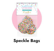 Personalised 1st Birthday Speckle Bags