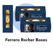 Personalised Ferrero Rocher Boxes For Funerals