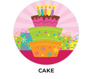 Birthday Cake Personalised Birthday Party Supplies