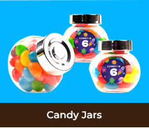 Personalised Candy Jars For Kids Parties