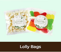 Personalised Lolly Bags For Engagement Parties