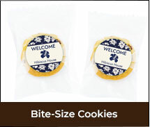 Personalised Bite-Size Cookies For Hospitality