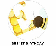 Bee 1st Birthday Kids Party Favours