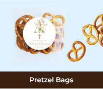 Custom Pretzel Bags For Christenings