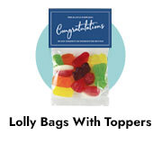 Congratulations Lolly Bags With Toppers
