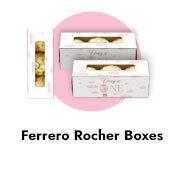 Custom Ferrero Rocher Boxes For First Birthdays
