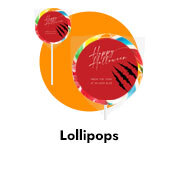 Personalised Halloween Lollipops