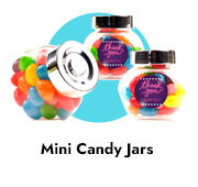 Personalised Thank You Candy Jars
