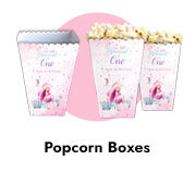 Custom 1st Birthday Popcorn Boxes