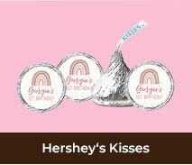 Personalised 1st Birthday Hershey's Kisses