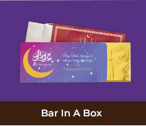 Personalised Eid Chocolate Bar Boxes