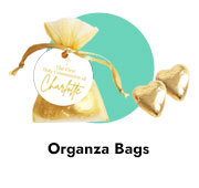 Organza Bags And Choc Hearts For Confirmations