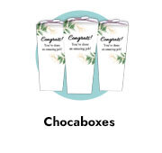 Custom Congratulations Chocabox Favour Boxes