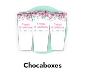 Personalised Wedding Chocabox Favour Boxes
