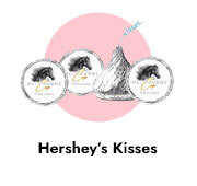 Personalised Hersheys Kisses For Melbourne Cup