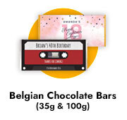 Personalised Chocolate Bars For Adult Birthdays