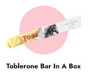 Personalised Toblerone Bar Boxes For Spring Racing