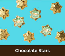 Personalised Retirement Foil Chocolate Stars