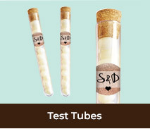 Personalised Test Tubes For Weddings