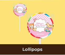 Baby Shower Personalised Lollipops