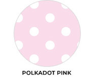 Polkadot Pink Custom Birthday Party Supplies