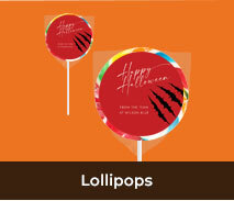 Personalised Halloween Lollipops