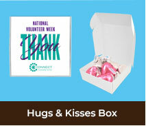 National Volunteer Week Hugs And Kisses Boxes