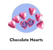 International Womens Day Chocolate Hearts