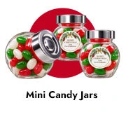 Personalised Candy Jars For Christmas