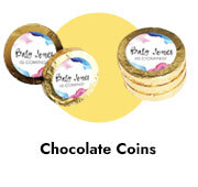 Baby Shower Gold Chocolate Coins