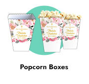 Personalised Popcorn Boxes For Confirmations