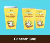 Personalised Popcorn Boxes For Retirements