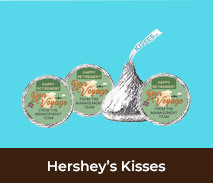 Personalised Hershey's Kisses For Retirements