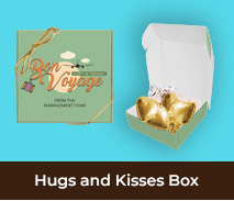 Hugs And Kisses Boxes For Retirements