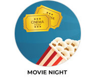 Movie Night Theme Custom Birthday Party Supplies