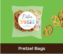 Personalised Pretzel Bags For Easter