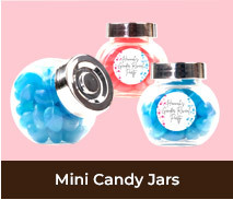 Personalised Candy Jars For Gender Reveals