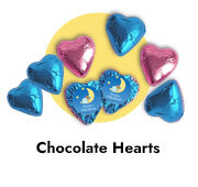 Baby Shower Chocolate Hearts