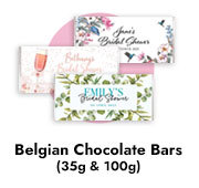 Bridal Shower And Kitchen Tea Chocolate Bars