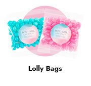 Custom Lolly Bags For Gender Reveal Parties
