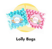 Baby Shower Personalised Lolly Bags