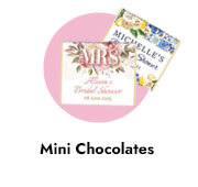 Kitchen Tea And Bridal Shower Mini Chocolates