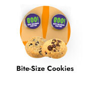 Personalised Bite-Size Cookies For Halloween