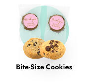 Engagement Party Custom Bite Size Cookies
