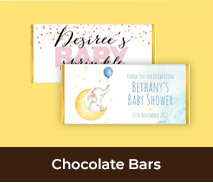 Baby Shower Chocolate Bars