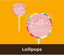 Custom Lollipops For Adult Birthdays